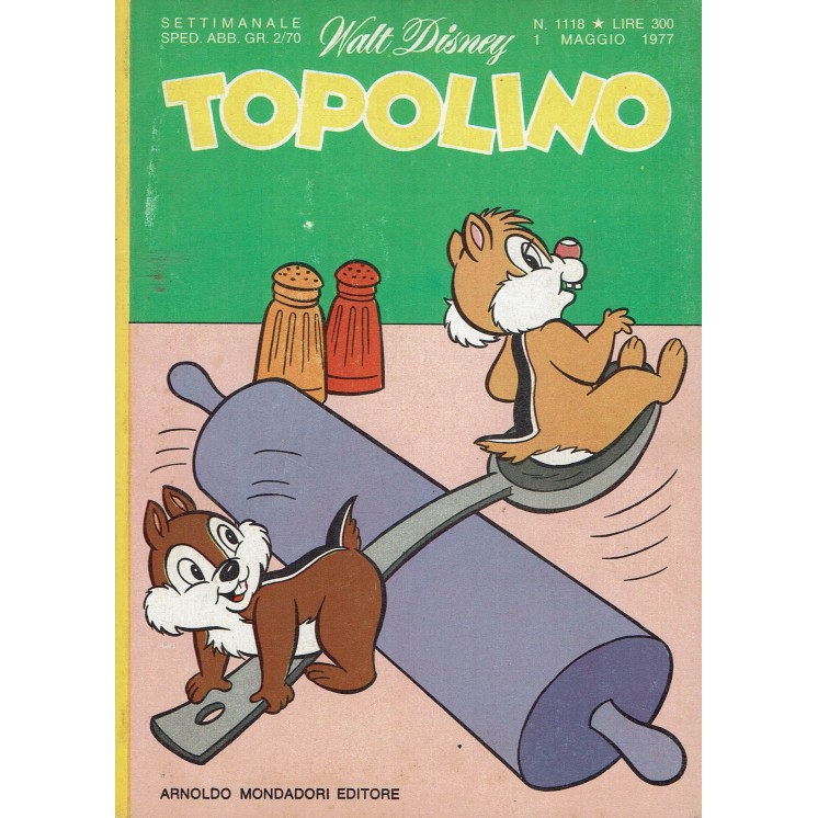 Topolino n.1118 ed. Walt Disney Mondadori