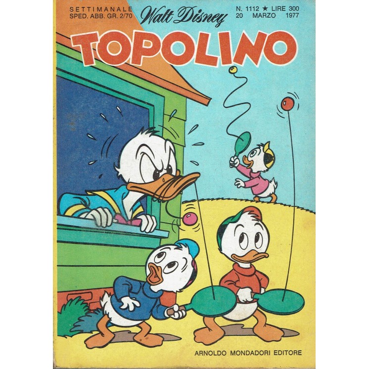 Topolino n.1112 ed. Walt Disney Mondadori