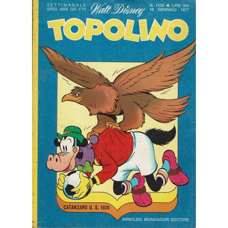 Topolino n.1103 ed. Walt Disney Mondadori