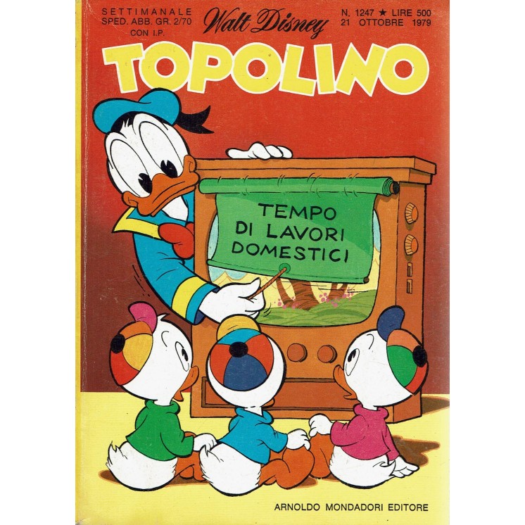 Topolino n.1247 ed. Walt Disney Mondadori