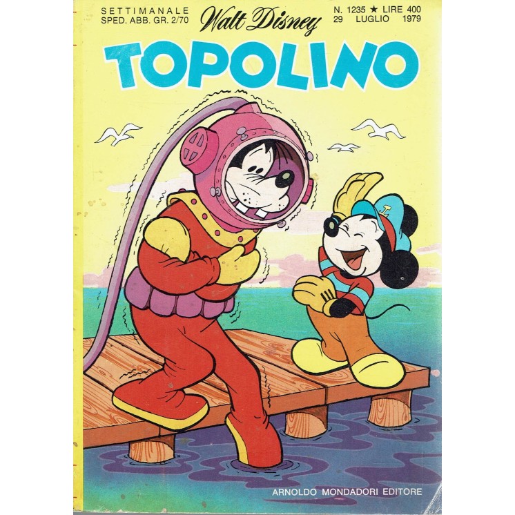 Topolino n.1235 ed. Walt Disney Mondadori