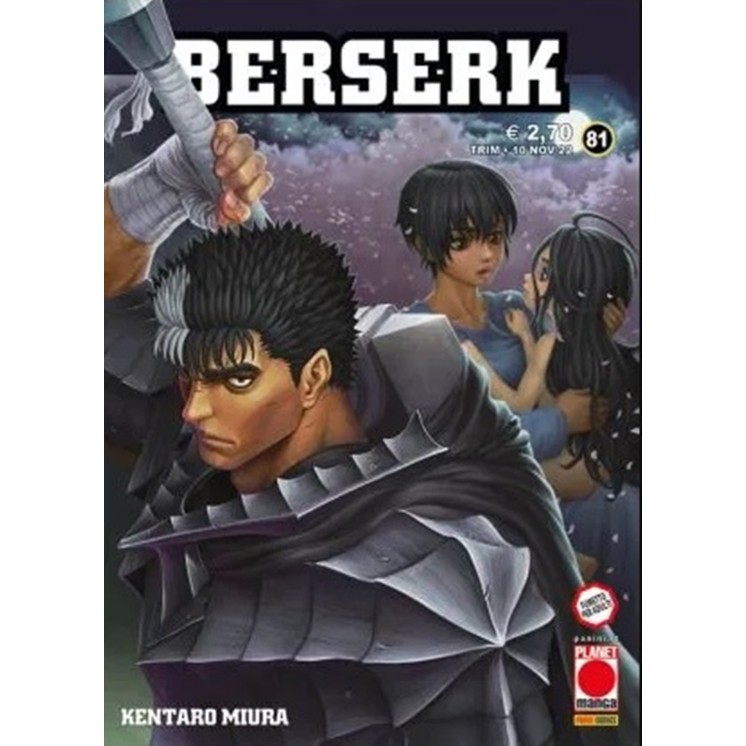 Berserk n. 81 di Kentaro Miura Prima Edizione Planet Manga