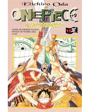 One Piece n. 15 di Eiichiro Oda NUOVO ed. Star Comics