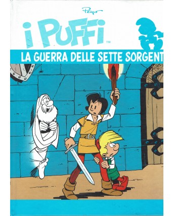 i Puffi  8 la guerra delle sette sorgenti di Peyo ed. Gazzetta dello Sport FU18