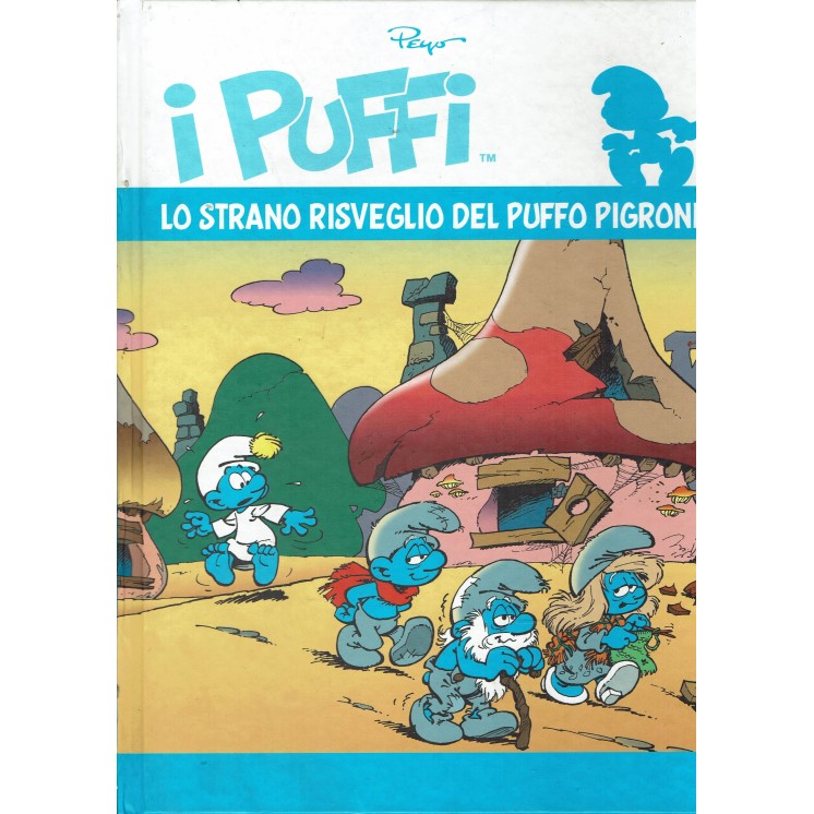 i Puffi 19 risveglio del puffo pigrone di Peyo ed. Gazzetta dello Sport FU18