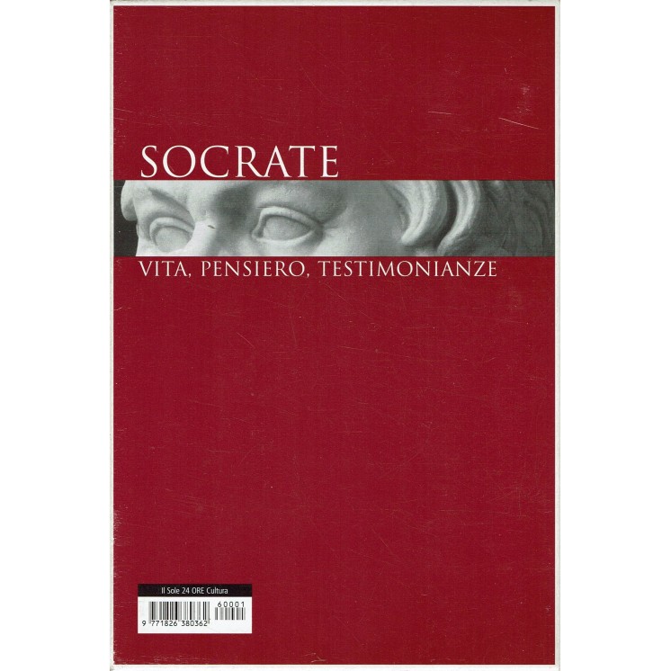 Socrate : Vita, pensiero, testimonianze con COFANETTO ediz. Il Sole 24 Ore A33