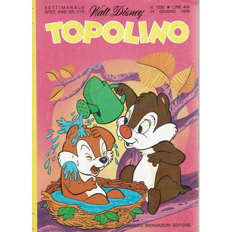 Topolino n.1230 ed. Walt Disney Mondadori