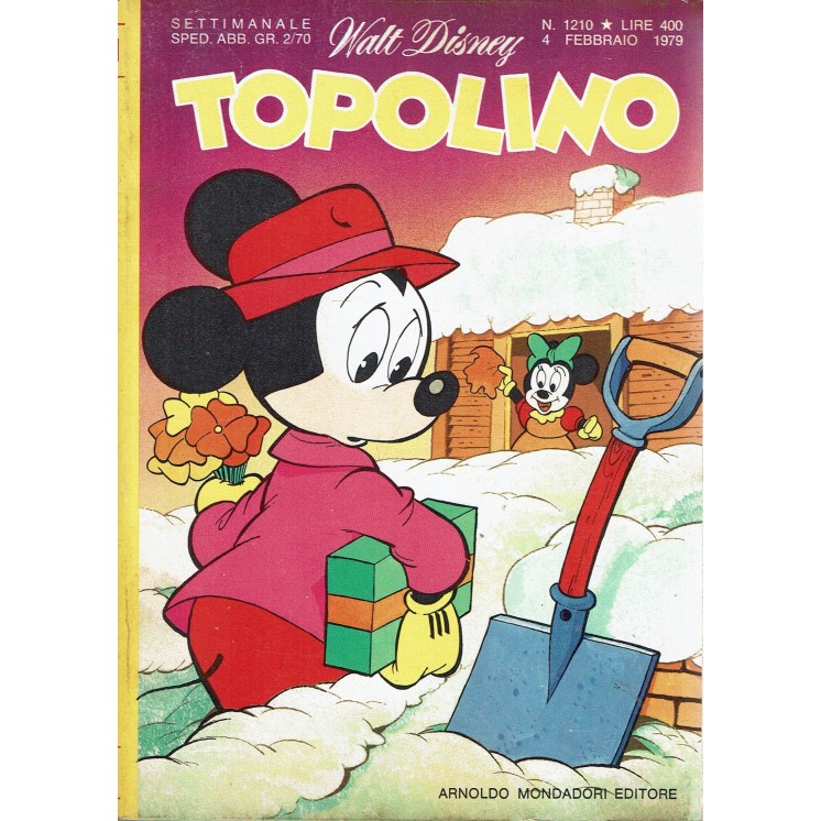 Topolino n.1210 ed. Walt Disney Mondadori