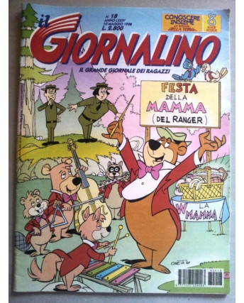 Il Giornalino anno LXXIV n. 18 - 10 maggio 1998 * JACOVITTI * ed. San Paolo