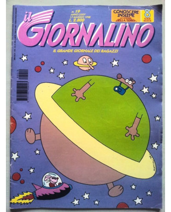 Il Giornalino anno LXXIV n. 19 - 17 maggio 1998 * NINJA TURTLES * ed. San Paolo