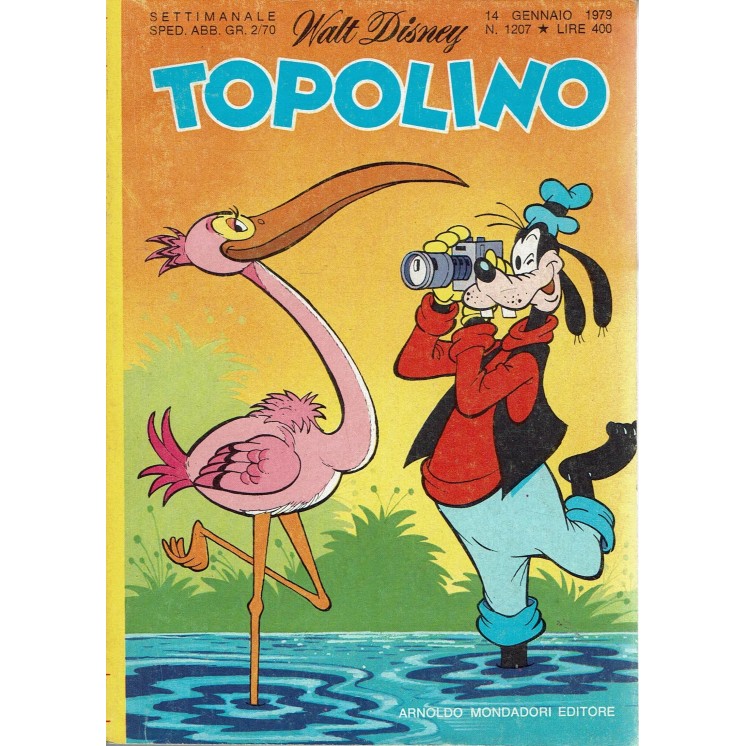 Topolino n.1207 ed. Walt Disney Mondadori