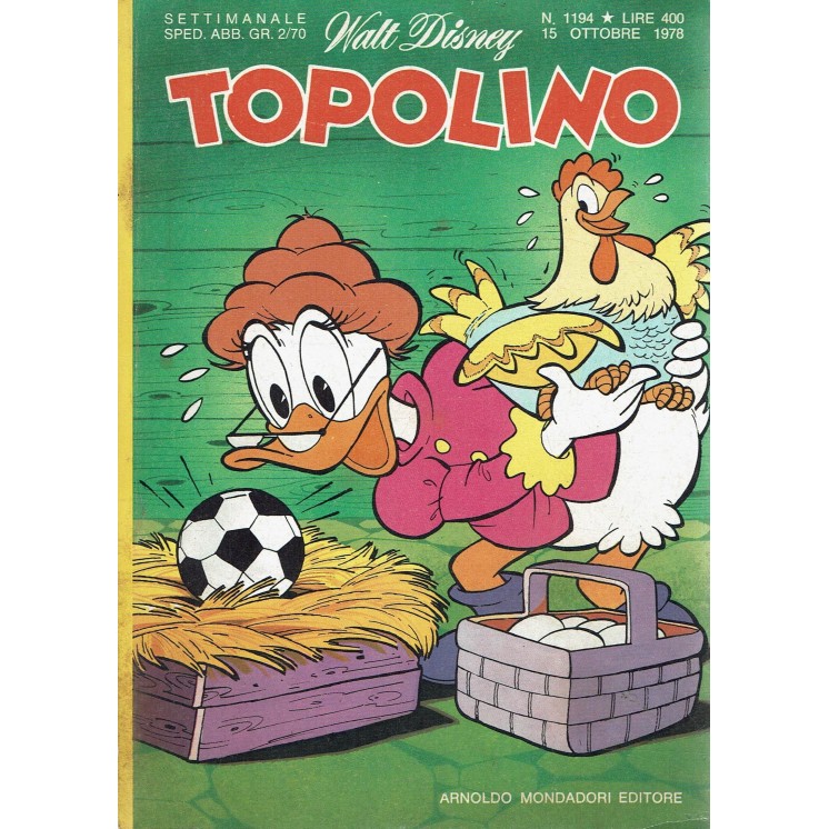 Topolino n.1194 ed. Walt Disney Mondadori