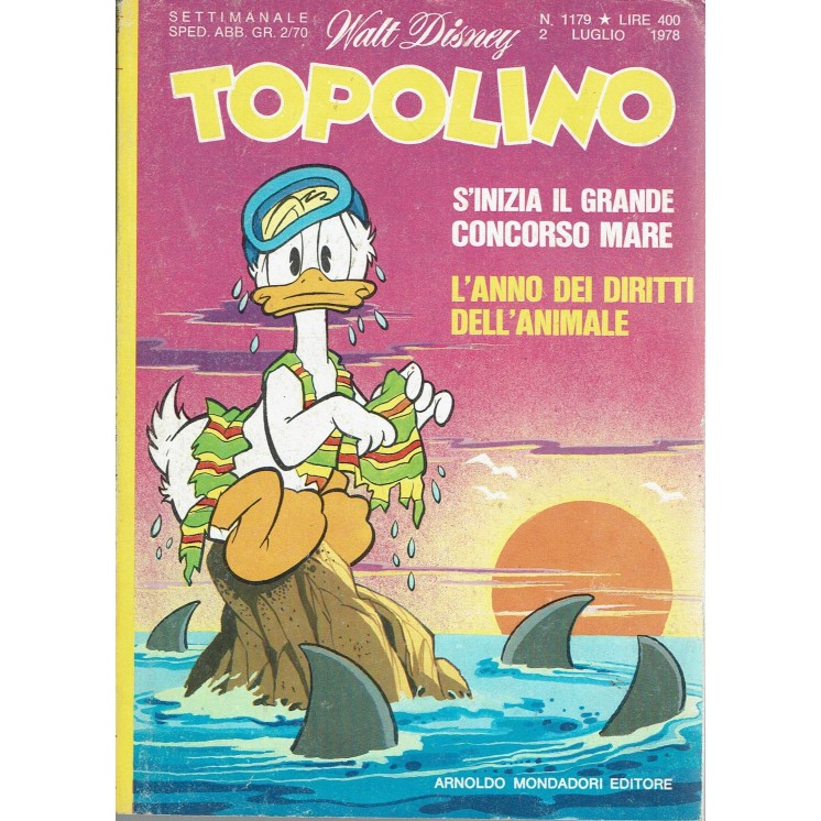 Topolino n.1179 ed. Walt Disney Mondadori