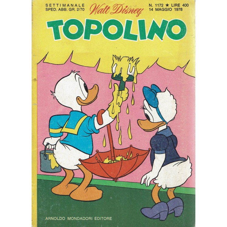 Topolino n.1172 ed. Walt Disney Mondadori