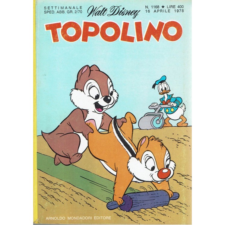 Topolino n.1168 ed. Walt Disney Mondadori