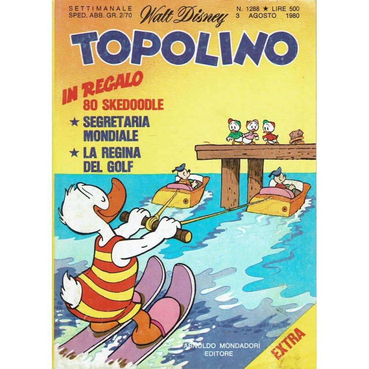 Topolino n.1288 ed. Walt Disney Mondadori
