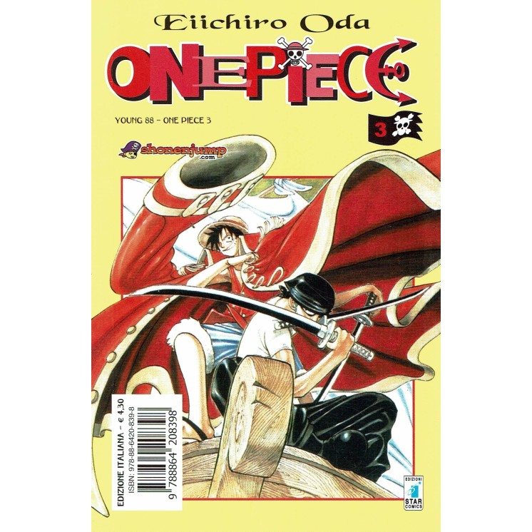 One Piece n. 3 di Eiichiro Oda NUOVO ed. Star Comics