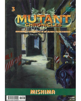 Mutant Chronicles avventure e giochi epici 3 Mishima ed. Hobby Work FU10