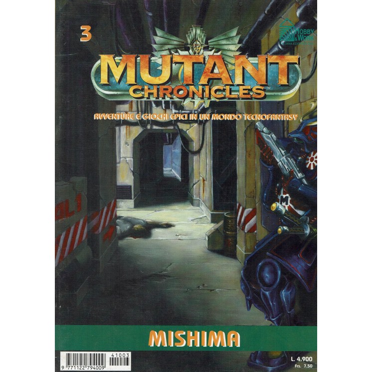 Mutant Chronicles avventure e giochi epici 3 Mishima ed. Hobby Work FU10