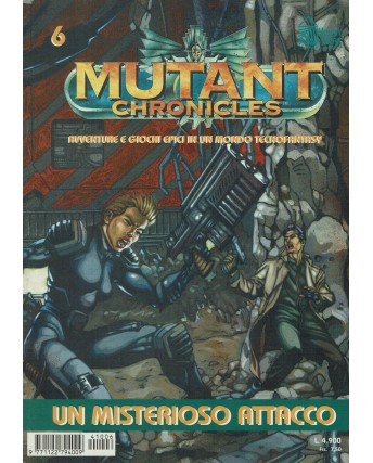 Mutant Chronicles avventure 6 Un misterioso attacco ed. Hobby Work FU10