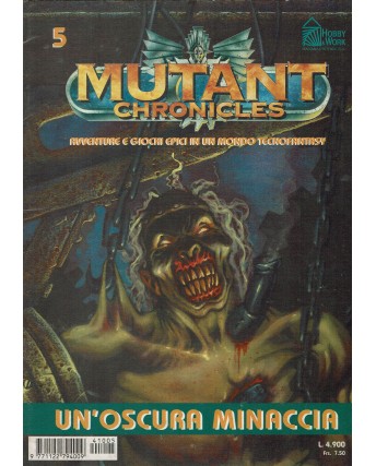 Mutant Chronicles avventure 5 Un'oscura minaccia ed. Hobby Work FU10