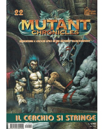 Mutant Chronicles avventure 22 Il cerchio si stringe ed. Hobby Work FU10