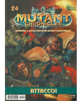 Mutant Chronicles avventure 24 Attacco ! ed. Hobby Work FU10