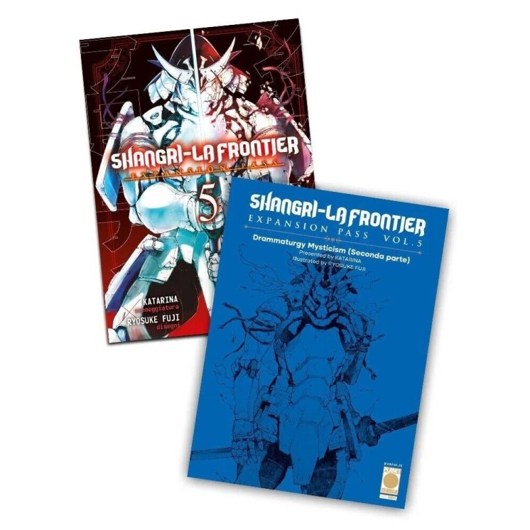 Shangri-La Frontier  5 Expansion PASS VARIANT di Katarina Fuji ed. Panni NUOVO