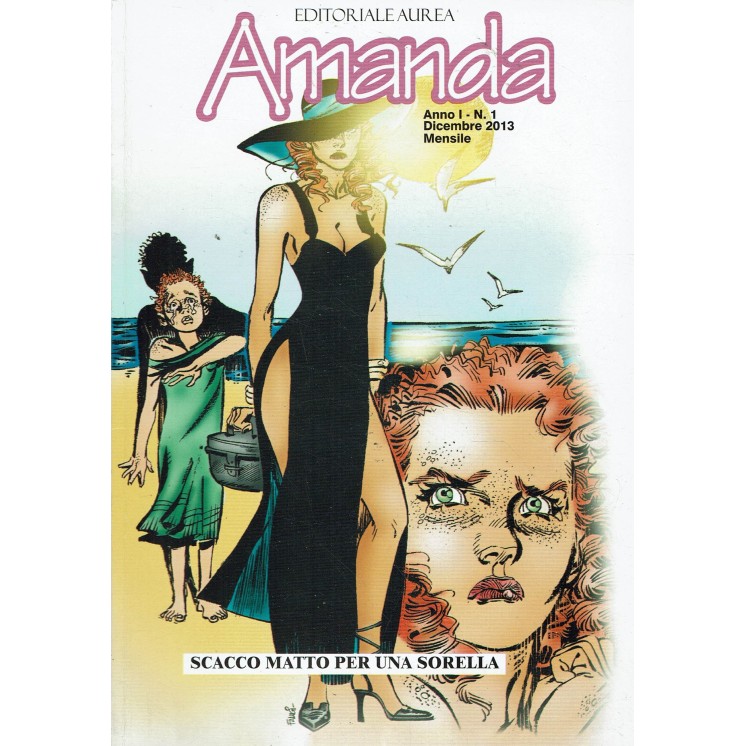 Amanda anno 1 n. 1 Scacco matto per una sorella ed. Aurea BO03