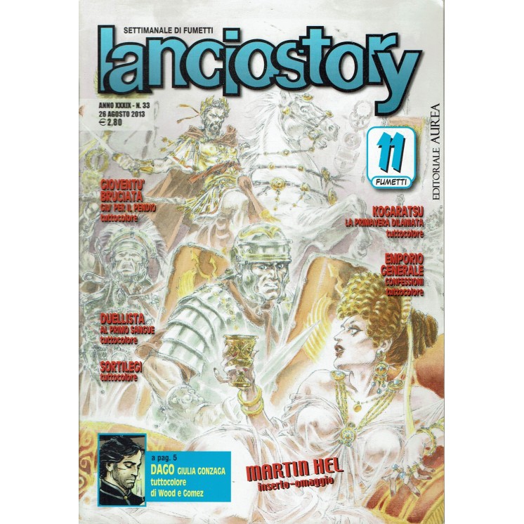 LancioStory 33 2013 Dago, Kogaratsu ed. Eura Editoriale FU06