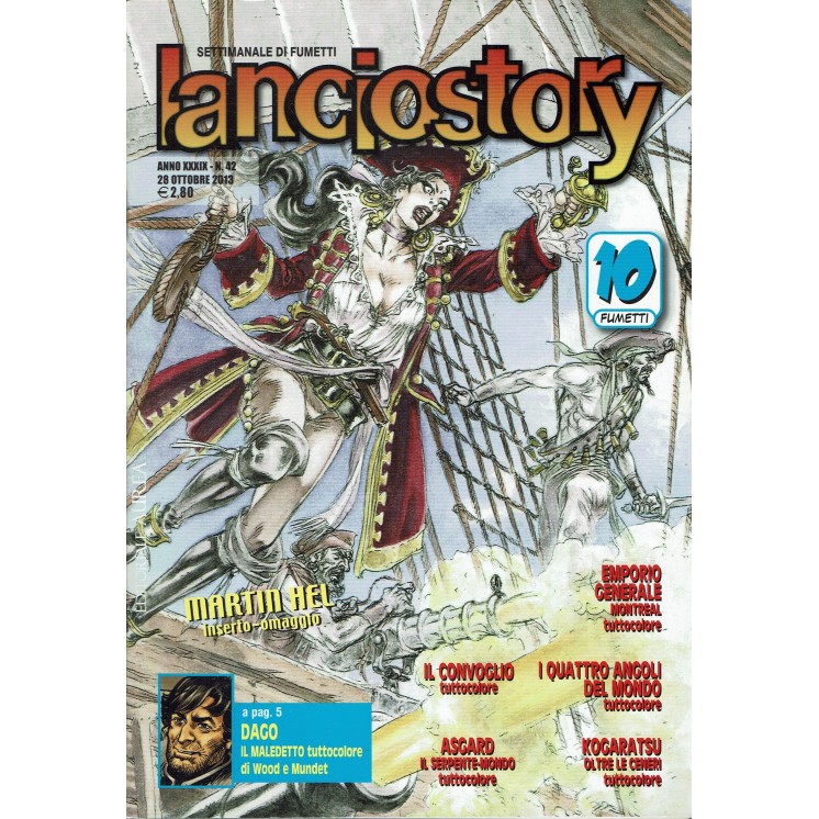 LancioStory 42 2013 Dago, Kogaratsu ed. Eura Editoriale FU06