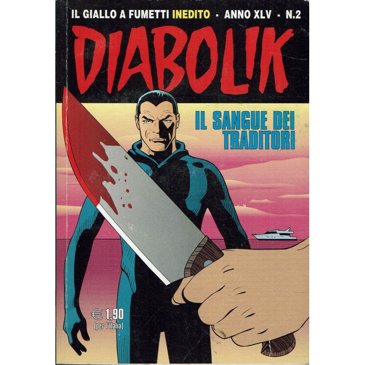 DIABOLIK Anno XLV n. 2 il sangue dei traditori ed. Astorina
