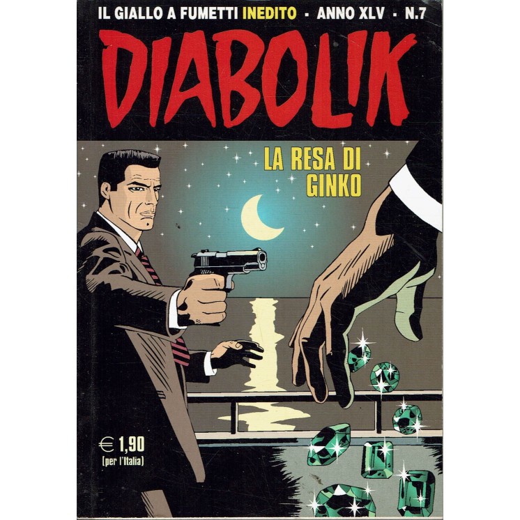 DIABOLIK Anno XLV n. 7 la resa di Ginko ed. Astorina