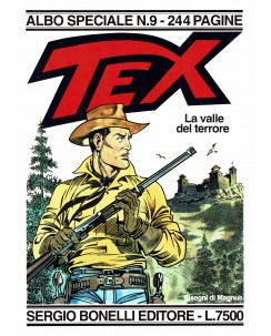 Texone Tex speciale n. 9 la valle del terrore di Magnus ed. Bonelli FU01