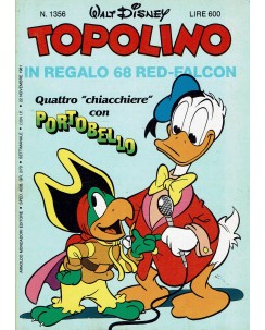 Topolino n.1356 pieghevole Mattel di Walt Disney ed. Mondadori