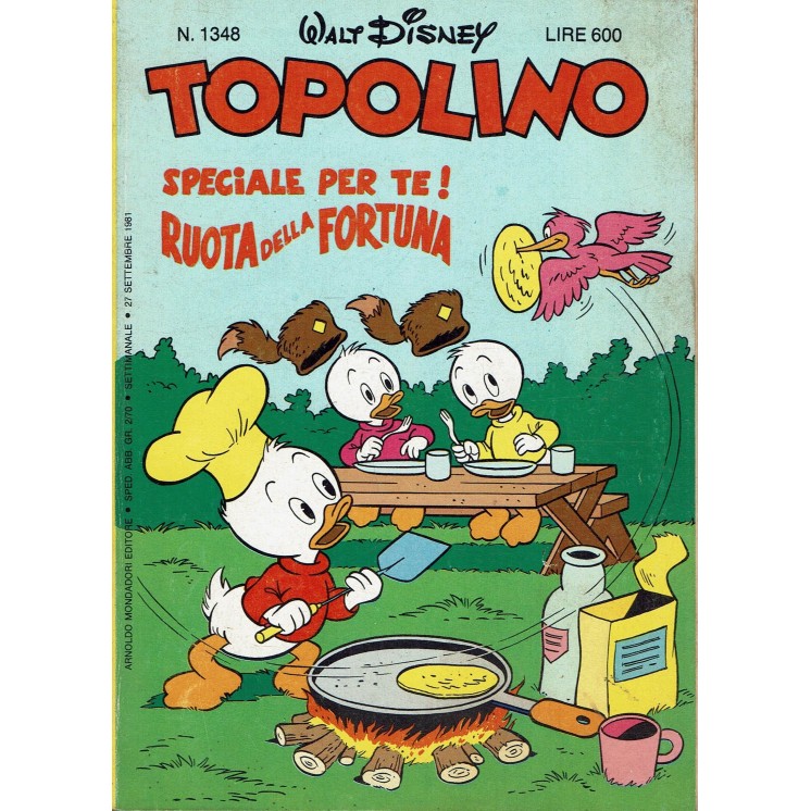 Topolino n.1348 ed. Walt Disney Mondadori