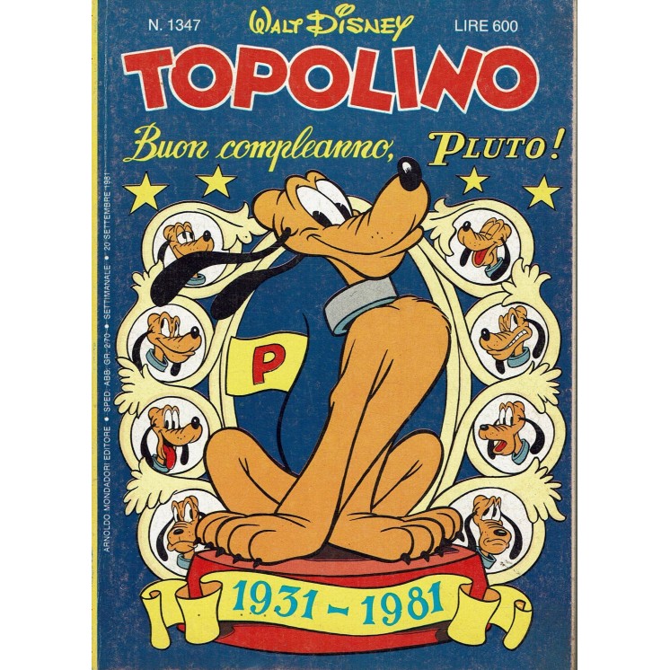 Topolino n.1347 ed. Walt Disney Mondadori