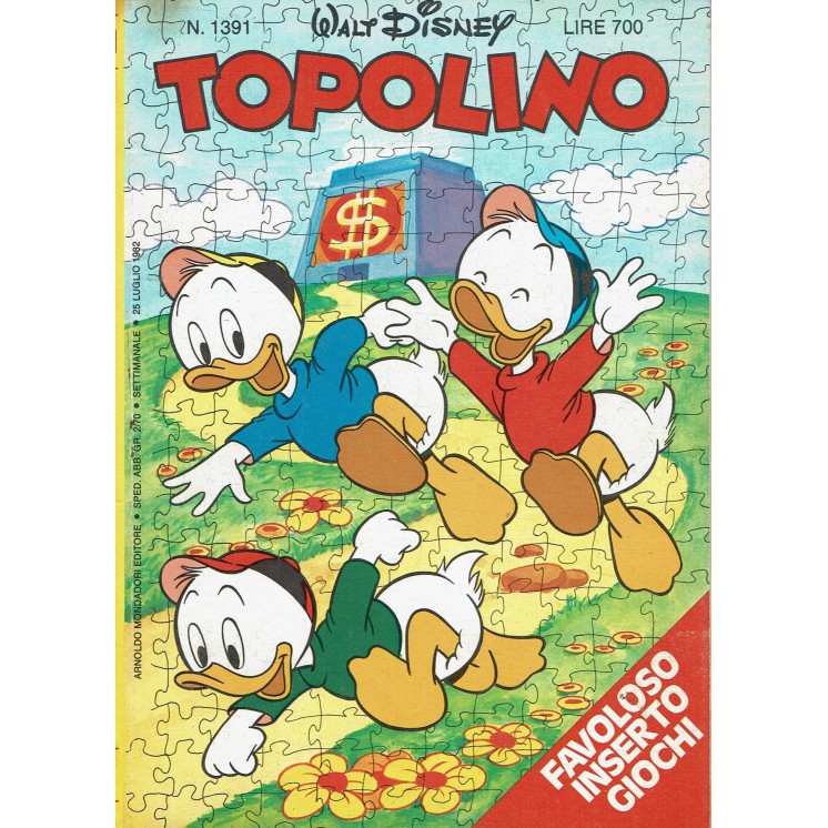 Topolino n.1391 ed. Walt Disney Mondadori
