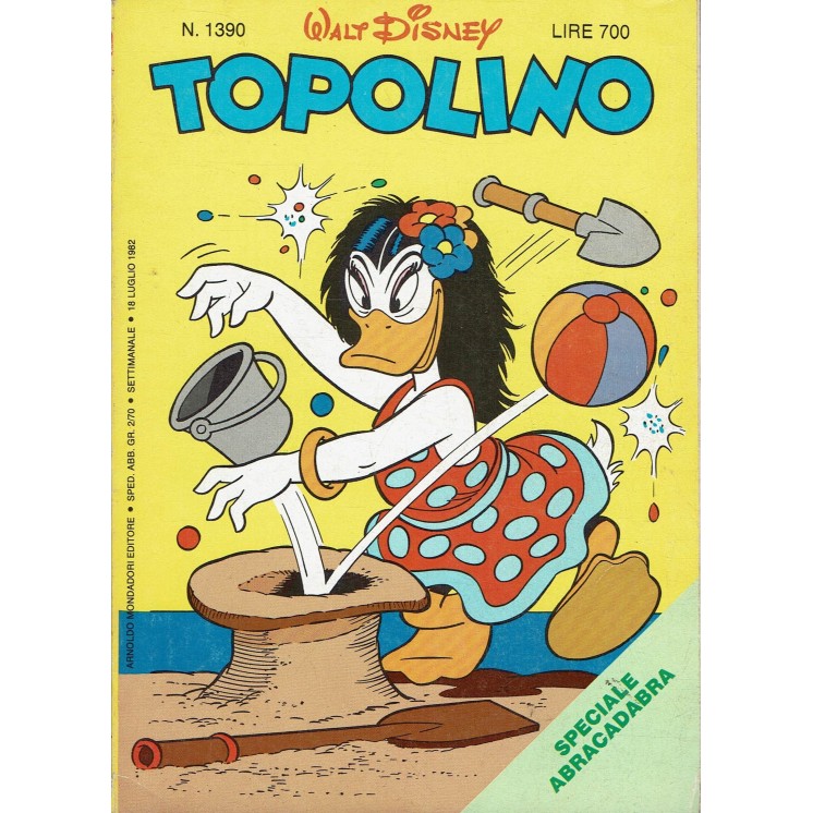 Topolino n.1390 ed. Walt Disney Mondadori