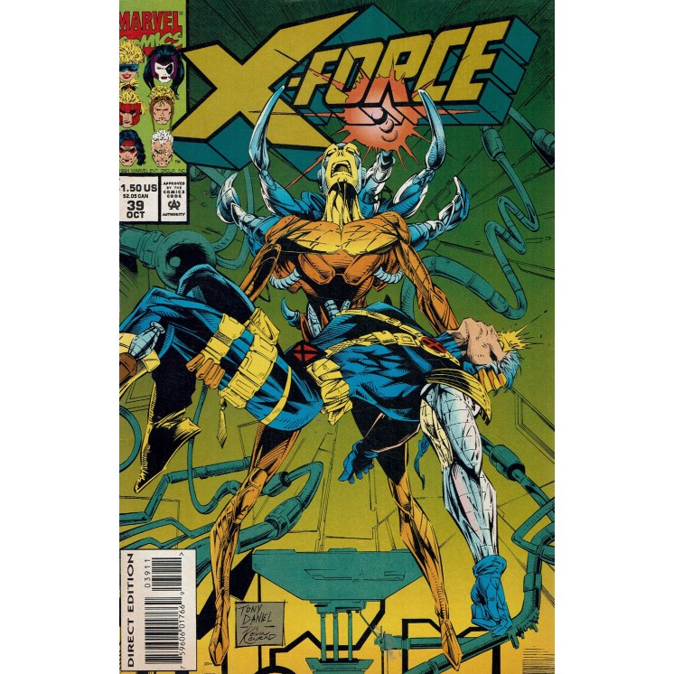 X-Force  39 oct 1994 di Nicieza ed. Marvel Comics lingua originale OL03