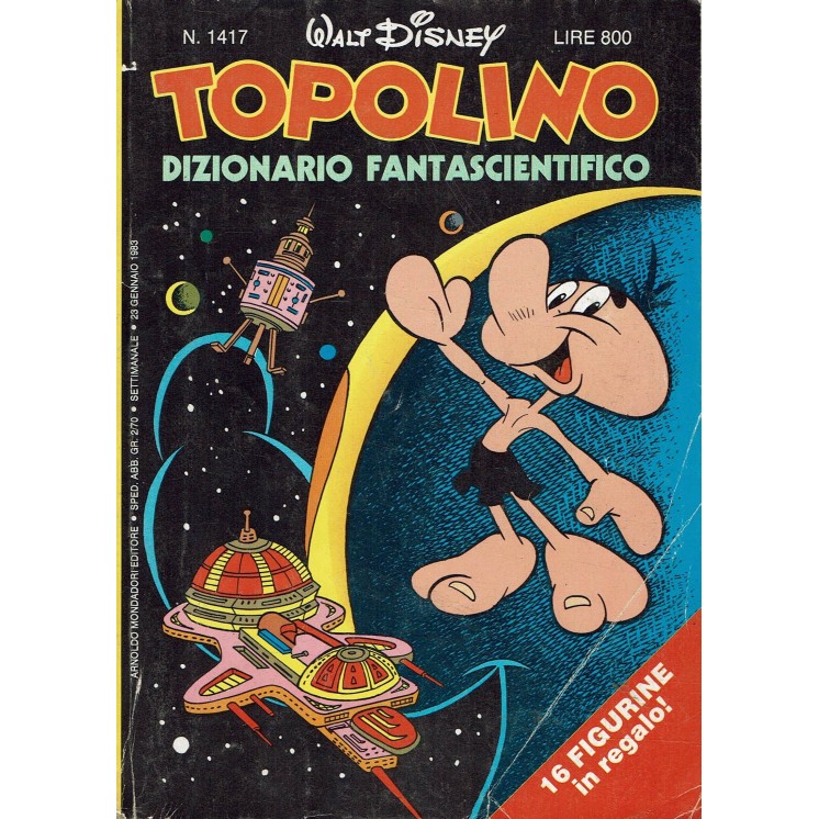 Topolino n.1417 di Walt Disney ed. Mondadori