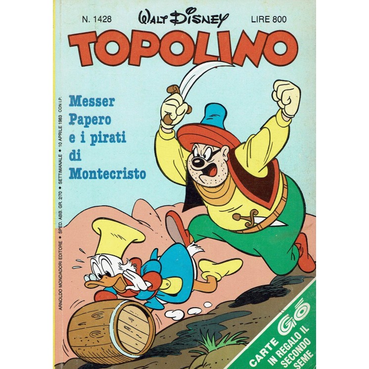 Topolino n.1428 ed. Walt Disney Mondadori