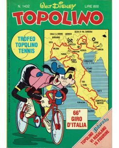 Topolino n.1432 pieghevole MASTERS di Walt Disney ed. Mondadori