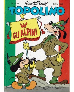 Topolino n.1485 di Walt Disney ed. Mondadori