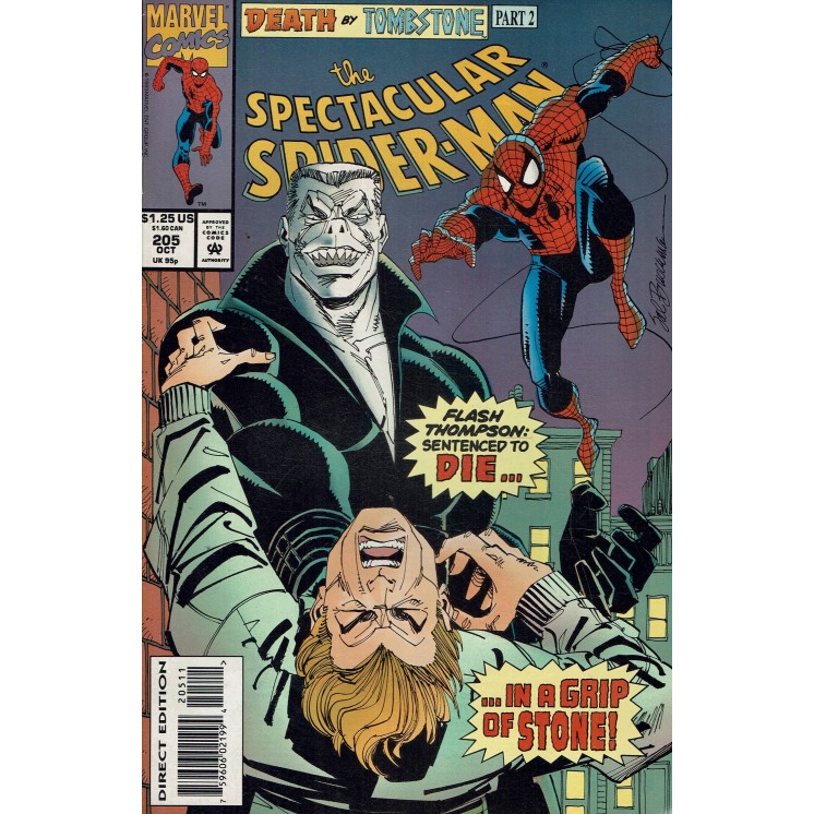 The Spectacular Spider-Man 205 Oct 1992 ed. Marvel Comics lingua originale OL05