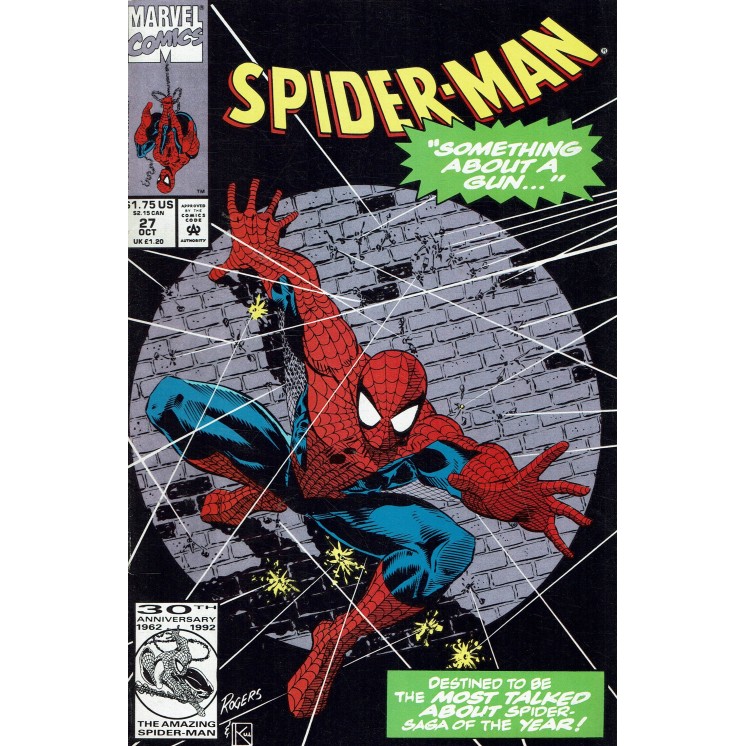 Spider-Man 27 Oct 1992 ed. Marvel Comics lingua originale OL03