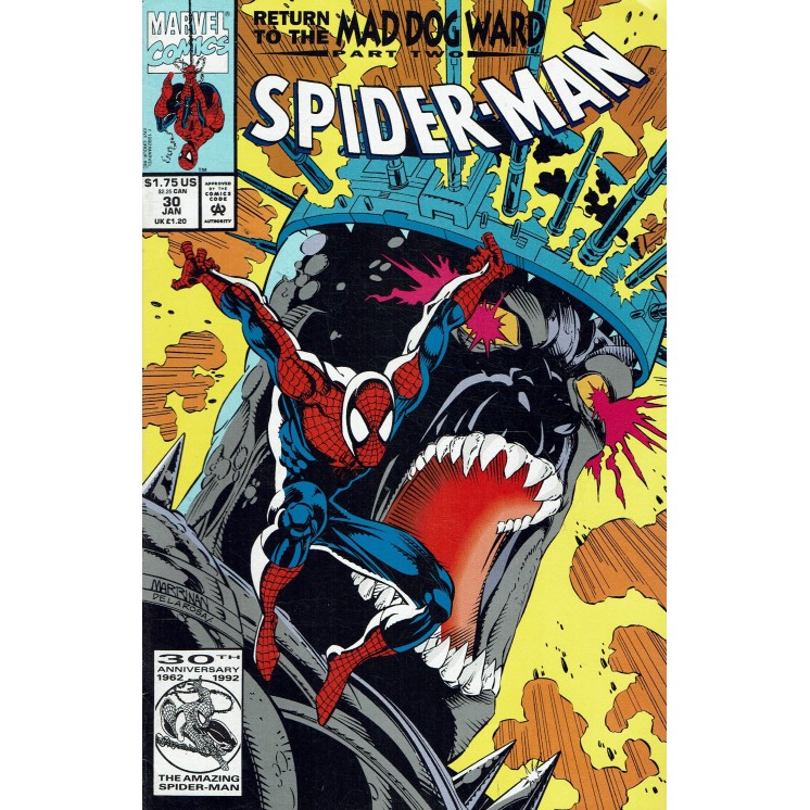Spider-Man 30 Jan 1993 ed. Marvel Comics lingua originale OL03