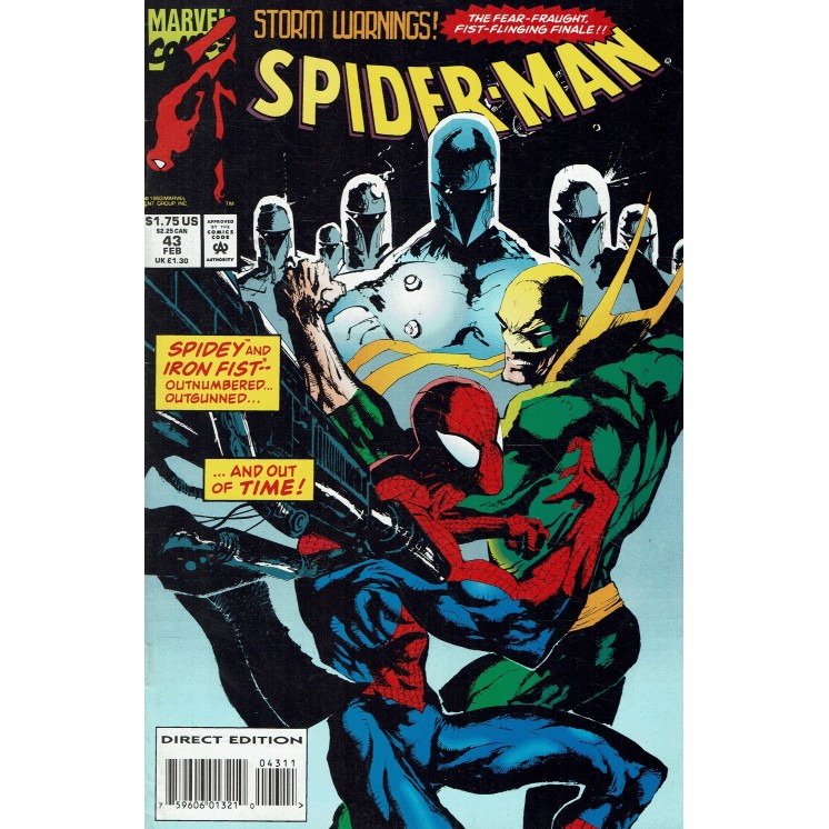 Spider-Man 43 Feb 1994  ed. Marvel Comics lingua originale OL03