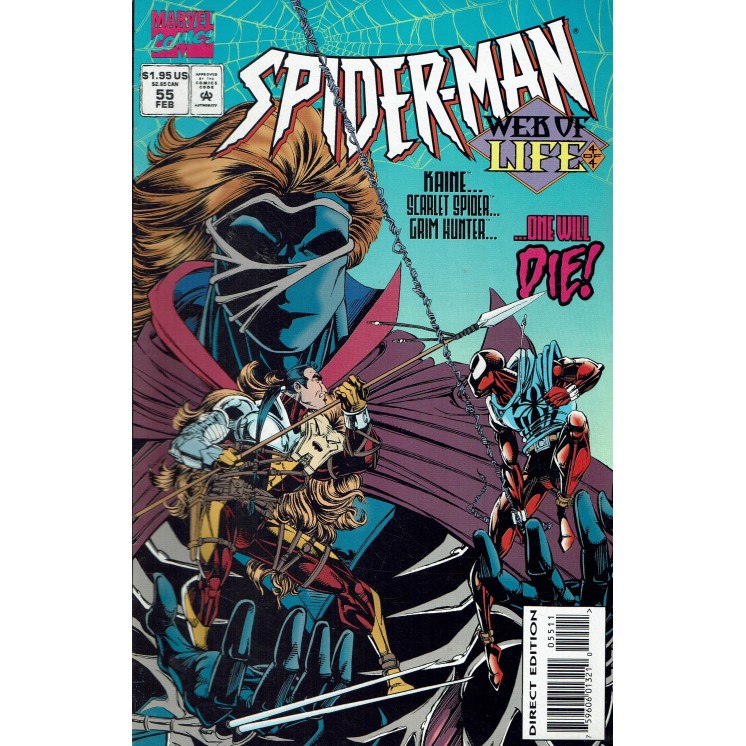 Spider-Man 55 Feb 1995  ed. Marvel Comics lingua originale OL03