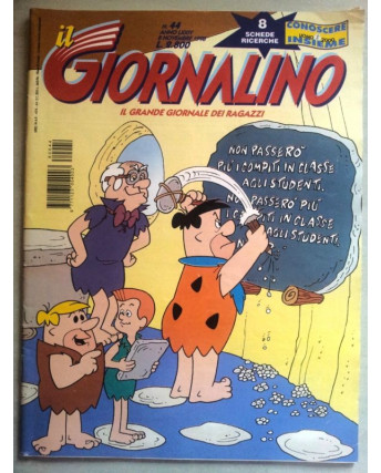 Il Giornalino anno LXXIV n. 44 - 8 novembre 1998 * ed. San Paolo